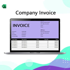 company invoice