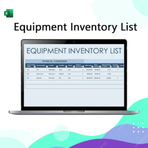 equipment inventory list