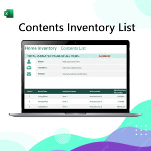 contents inventory list