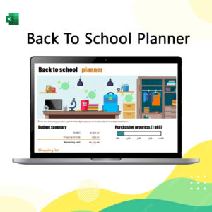 back to school planner